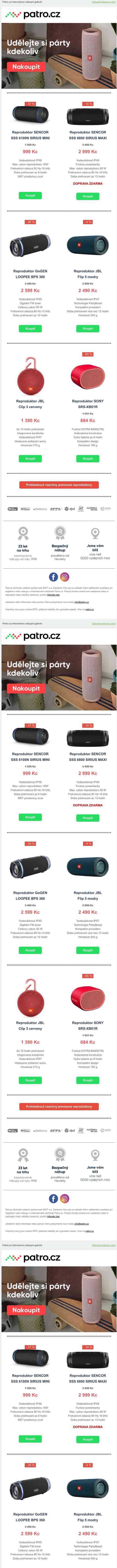 ✂ NYNÍ -20% NA VYBRANÉ PRODUKTY ✂