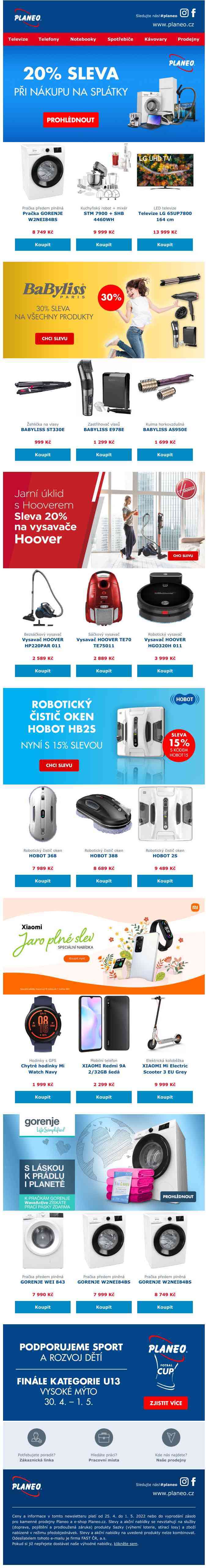 20% sleva na splátky - pouze do neděle!