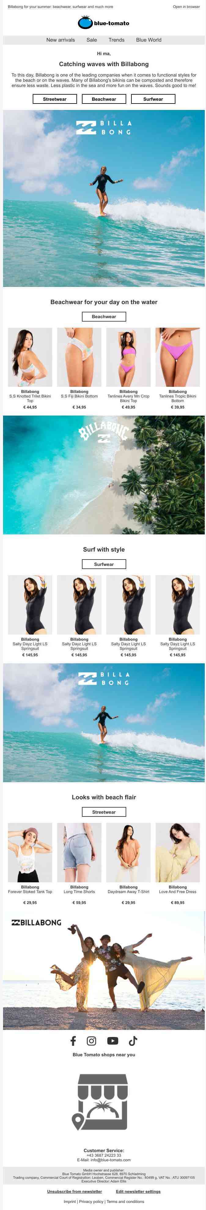 Beach and Surf Essentials by Billabong