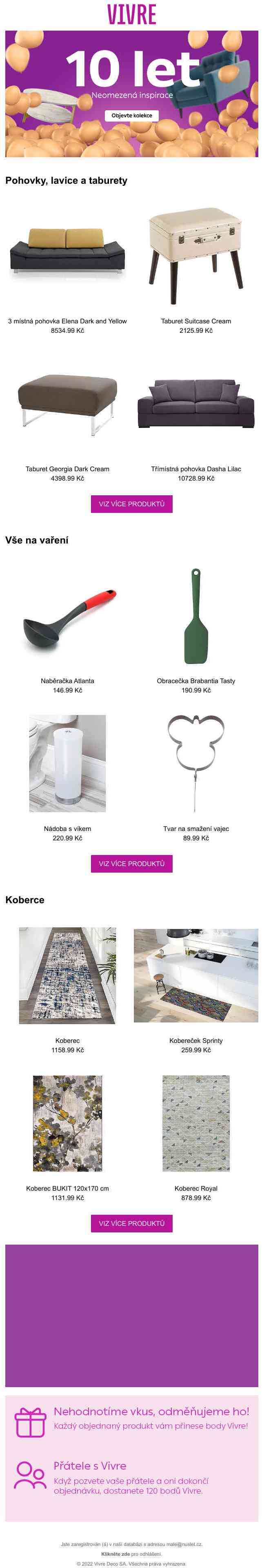 Objevte nové produkty a objednejte si své favority!