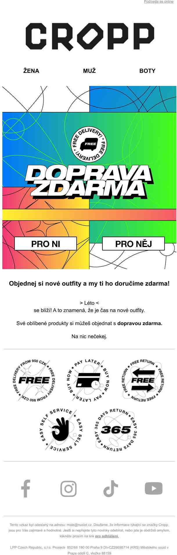 📣 DOPRAVA ZDARMA📣 Nepropásni to!