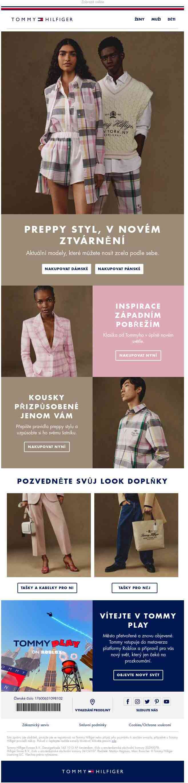 Přichází nová éra preppy stylu