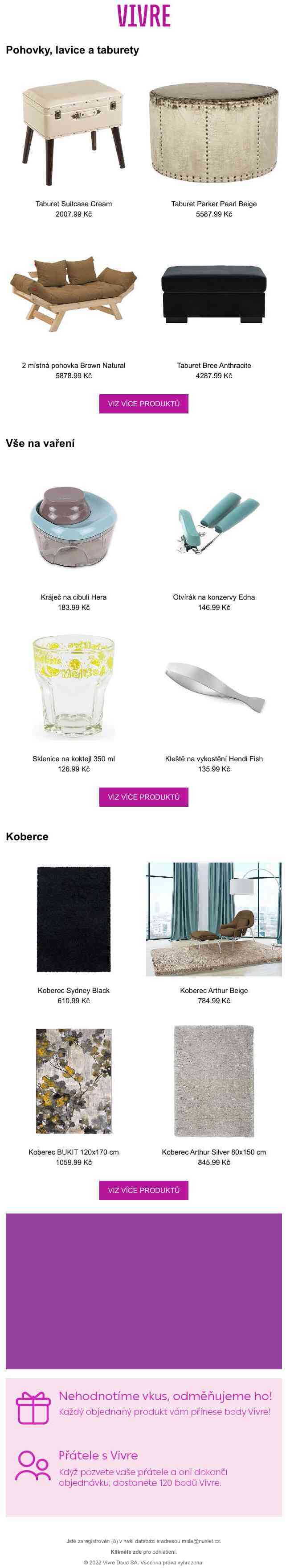 Vezměte si své oblíbené produkty a připravte se na léto!