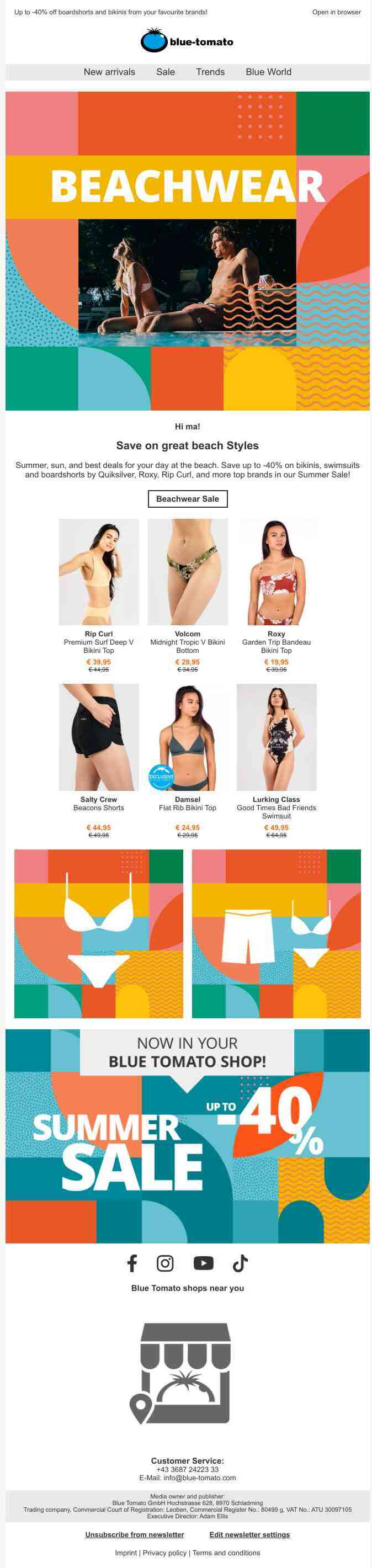 SUMMER SALE ☀ BEACHWEAR