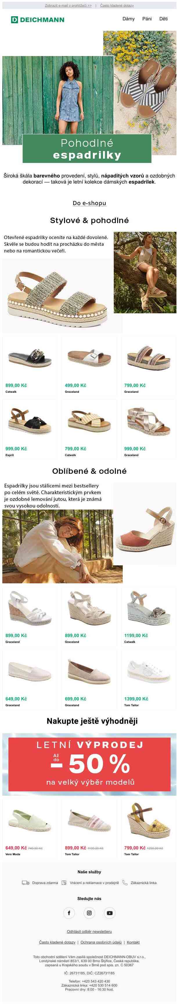 Espadrilky & léto = ideální kombinace!