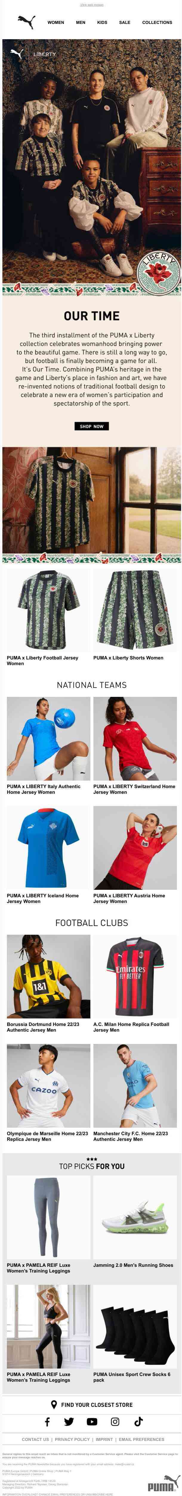 Cheer on our Women with the Latest Football Kits