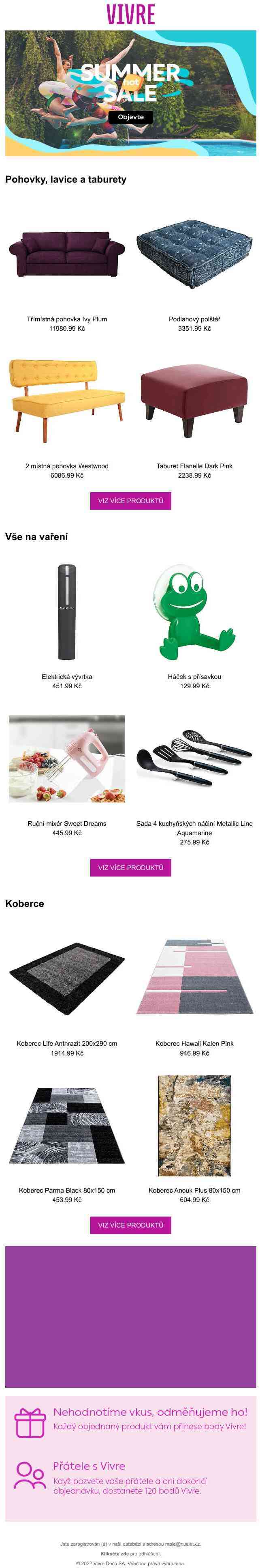 Řekl někdo speciální ceny? 😱 Ano, se Summer Hot Sale!