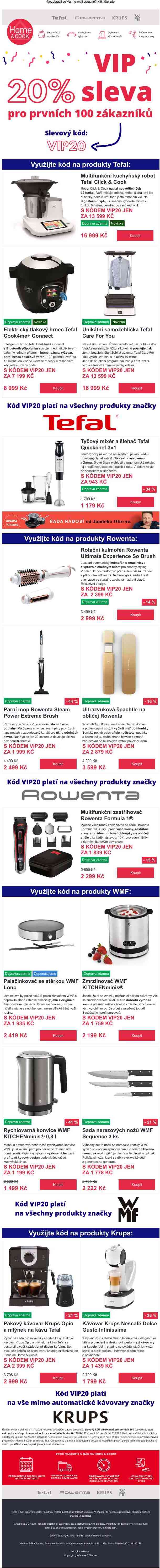 20% sleva pro prvních 100 zákazníků ☝️