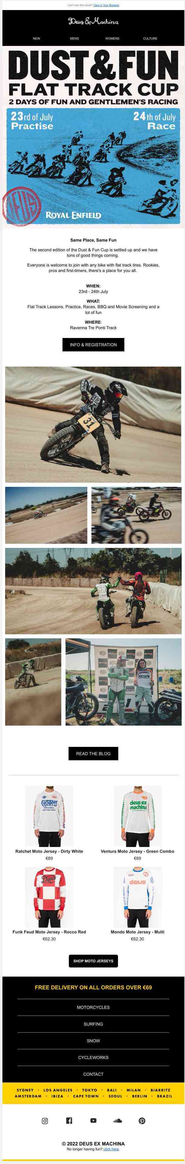 DUST & FUN FLAT TRACK CUP - Second Edition