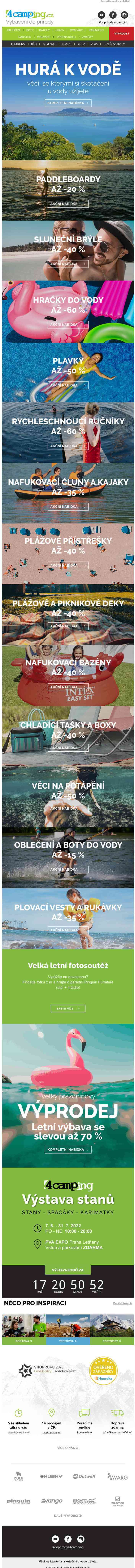 ➡ Hurá k vodě