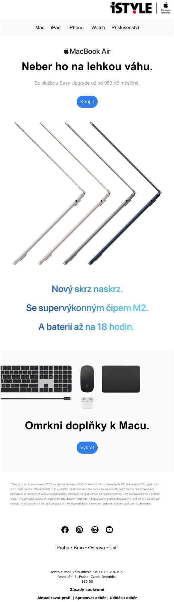 Nový MacBook Air právě v prodeji