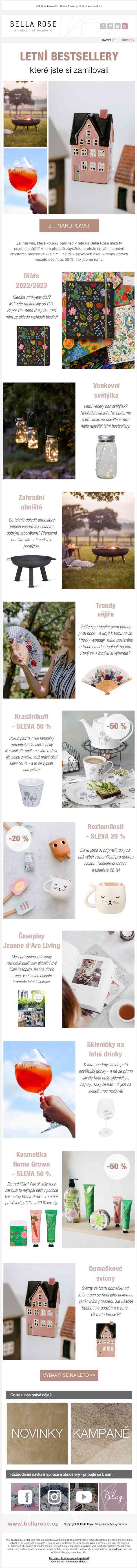 🌅 Objevte letní bestsellery a slevy - třeba 50 % na Krasilnikoff