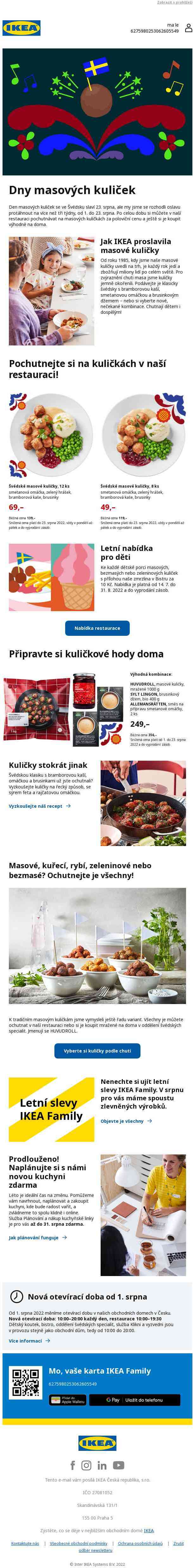 Masové kuličky v restauraci za poloviční cenu!