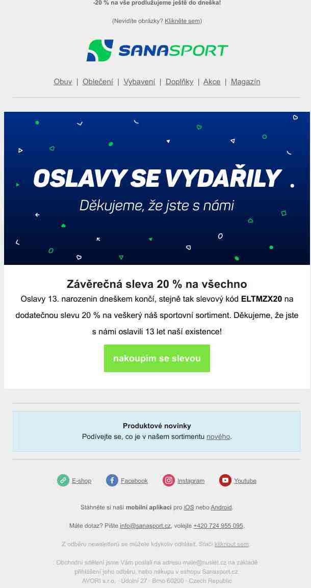 No to byla paráda! Děkujeme a posíláme odměnu