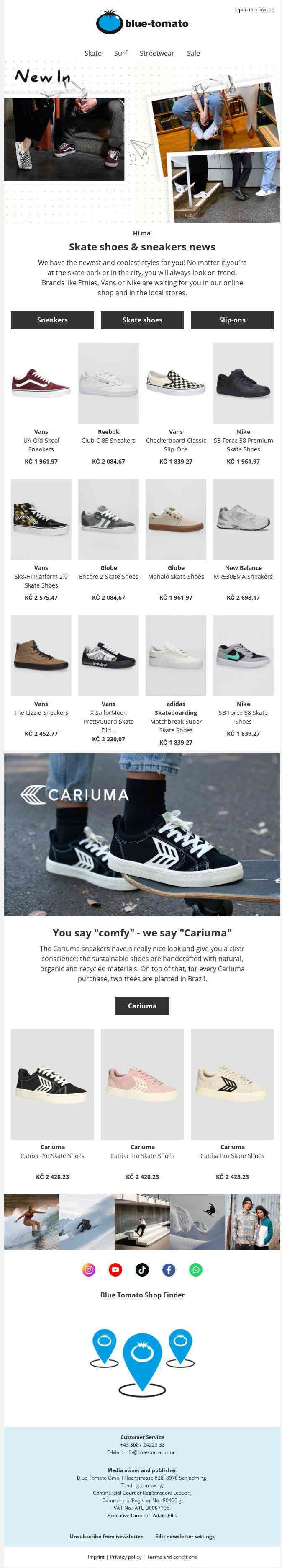 New shoes from top brands