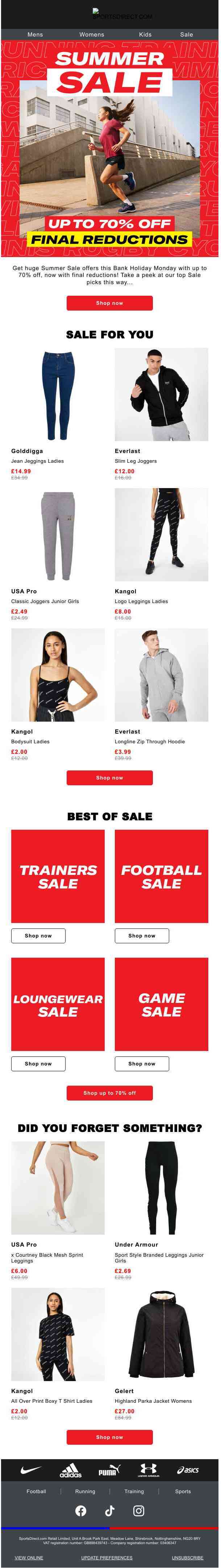 Bank Holiday OFFERS: Up to 70% off 🎉