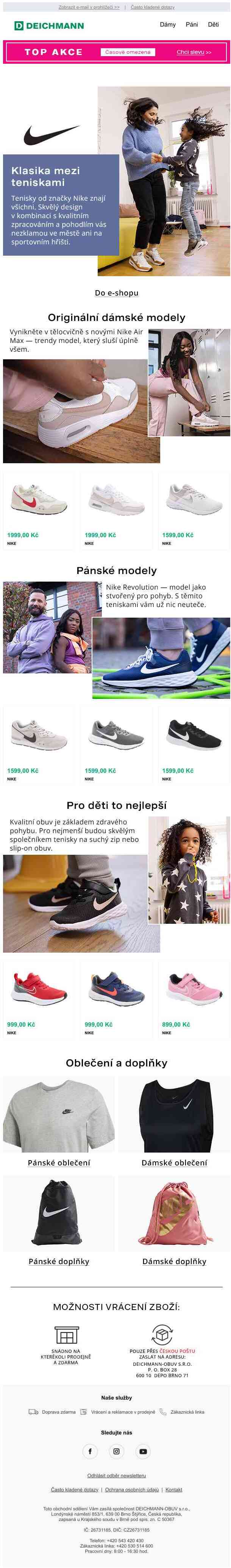 Značka Nike — fenomén nejen ve světě sportu!