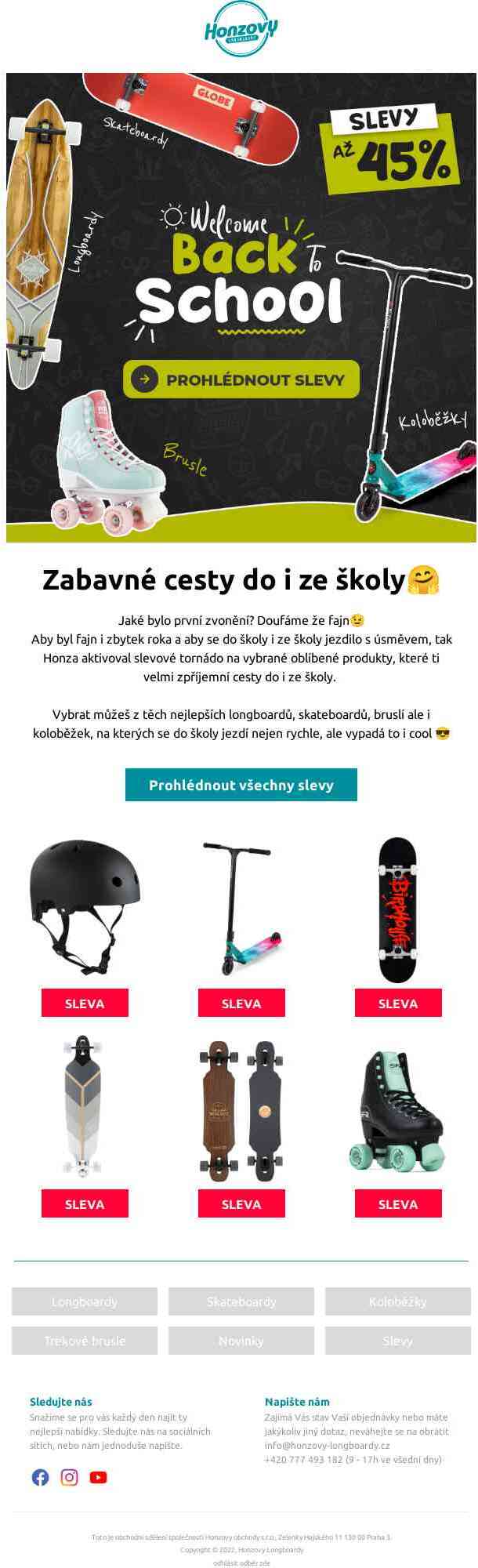 🤗 Cesta do školy může být i zábava