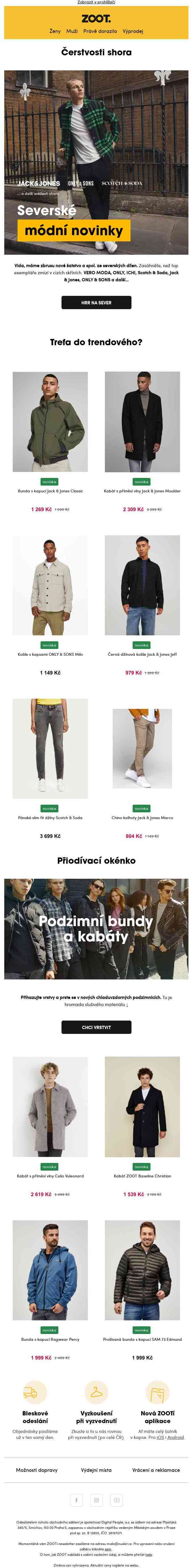 👀 Severské módní novinky skladem 👀