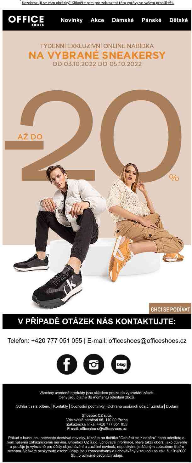 💚Akce na vybrané modely tenisek, kterou nemůžete promeškat!💚👟