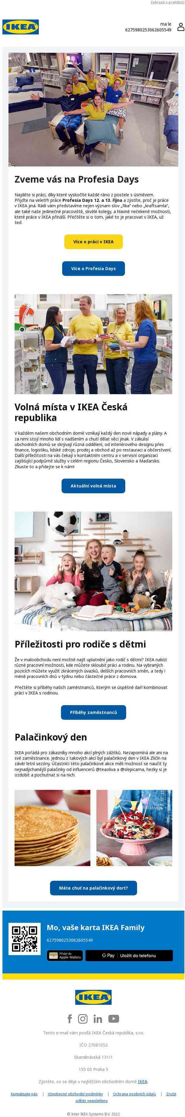 Zajímá vás práce v IKEA?