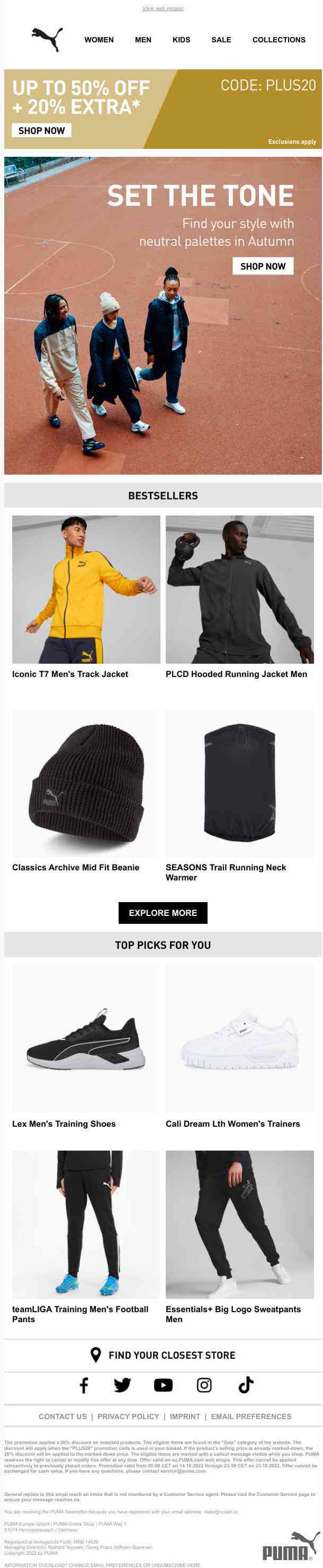 Autumn at PUMA: Beanies, Jackets & More