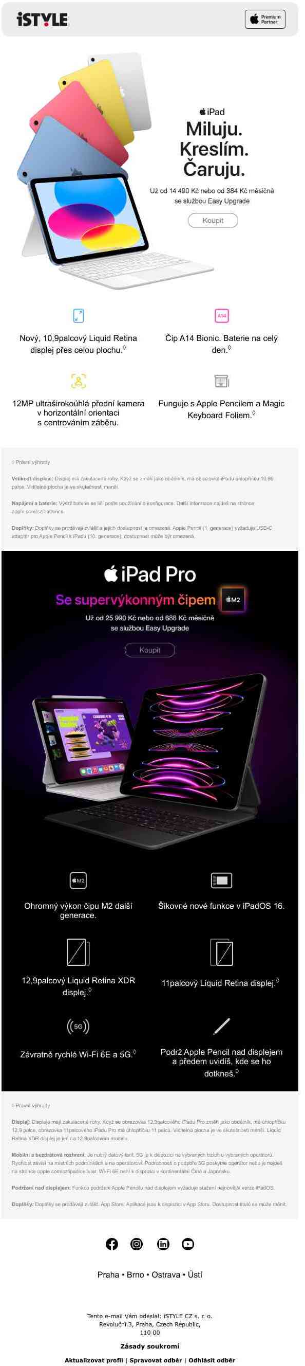 Nové iPady si od teď můžeš koupit