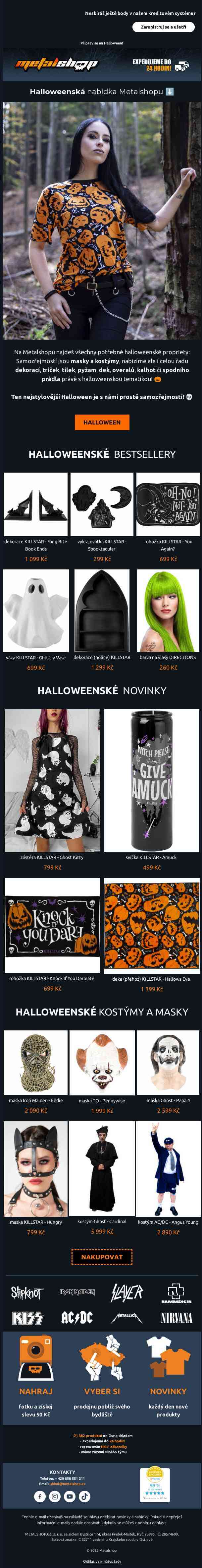 Připrav se s námi na Halloween! 🎃