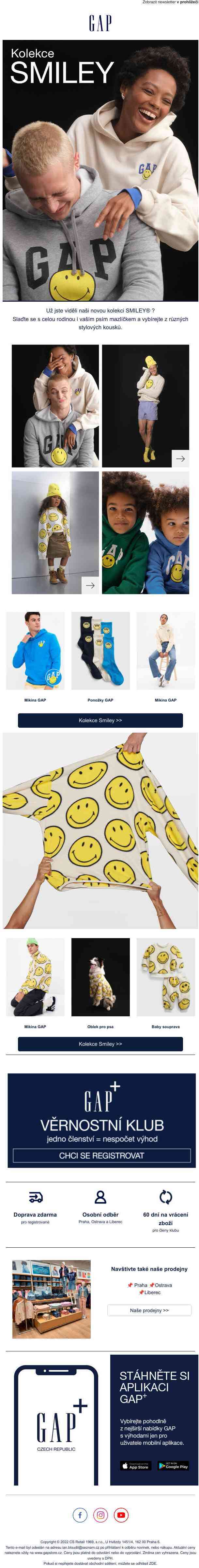 Objevte speciální kolekci SMILEY®