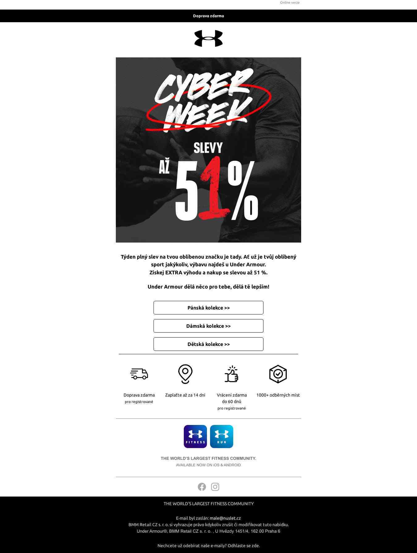 Cyber Week až 51% 🥇