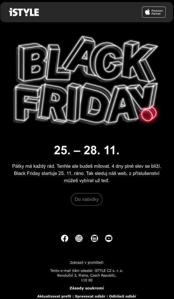 Black Friday za 3… 2… 1…