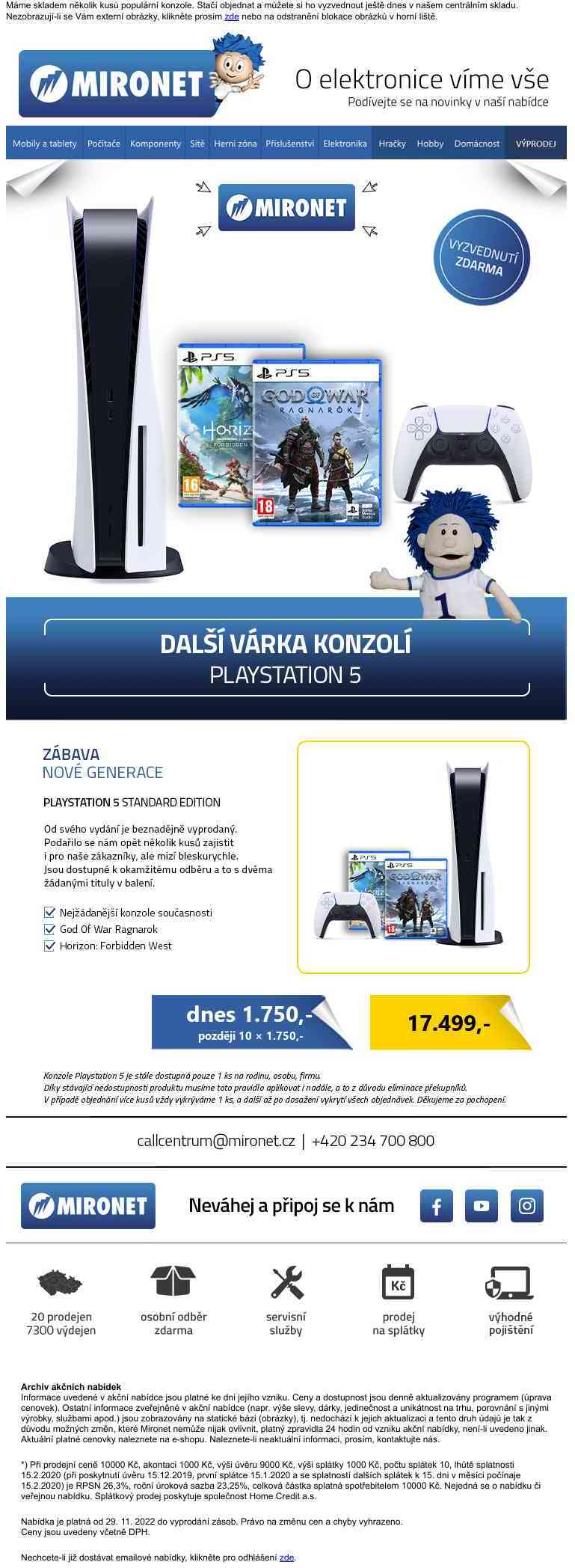 PlayStation 5 může být váš ještě dnes!