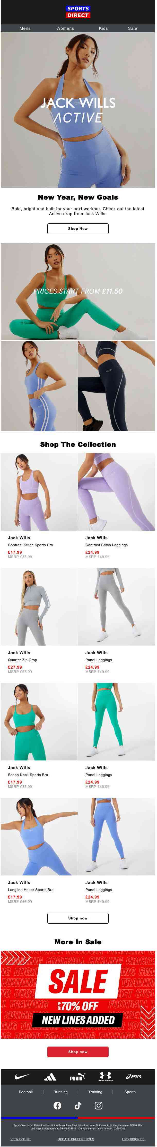 NEW Jack Wills Active has landed 🏃‍♀️