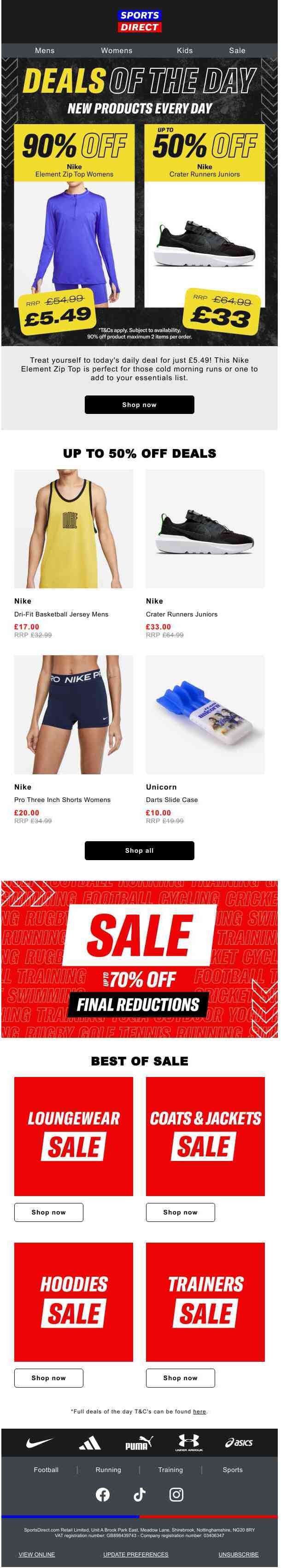 WOW 👀 90% off Nike top inside