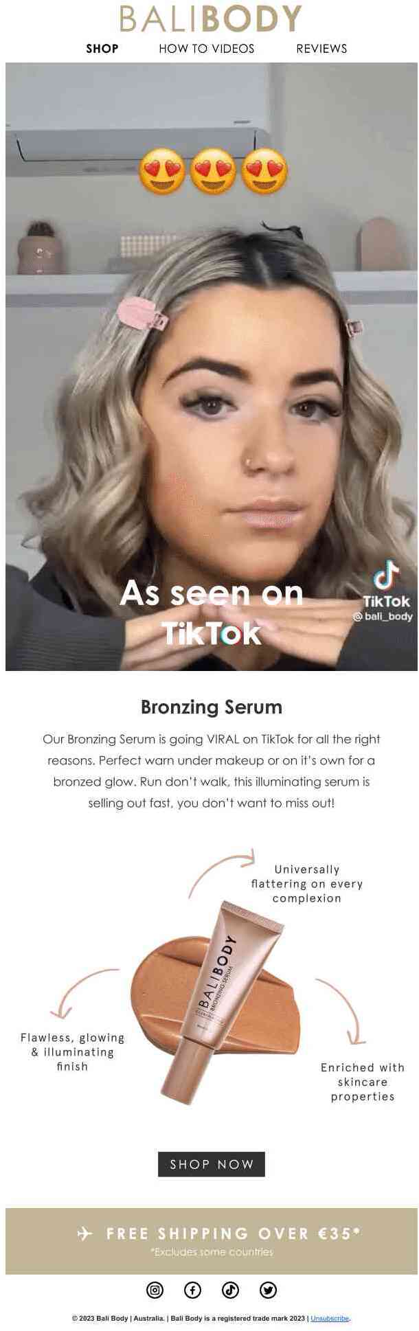 Bronzing Serum has gone VIRAL 🔥