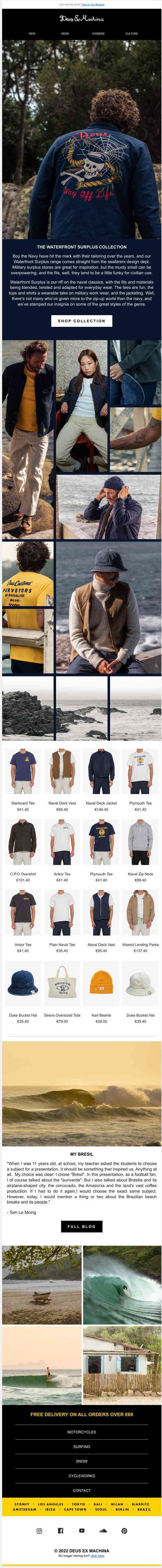 THE WATERFRONT SURPLUS COLLECTION