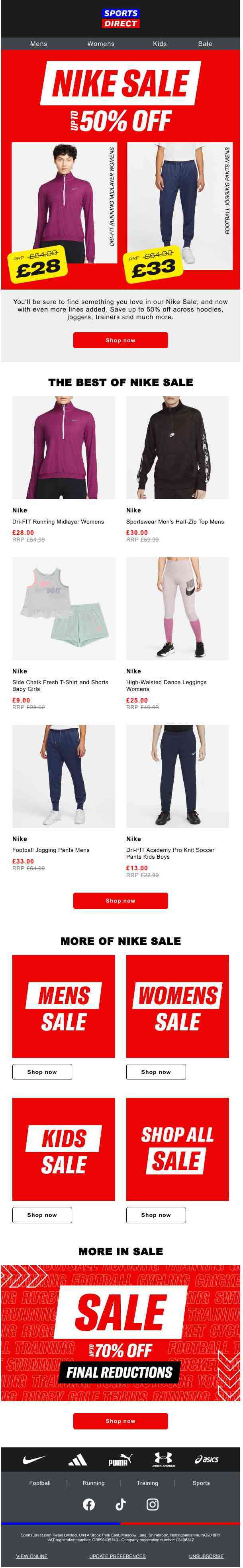 Nike Joggers from £13 🤯 New lines added!