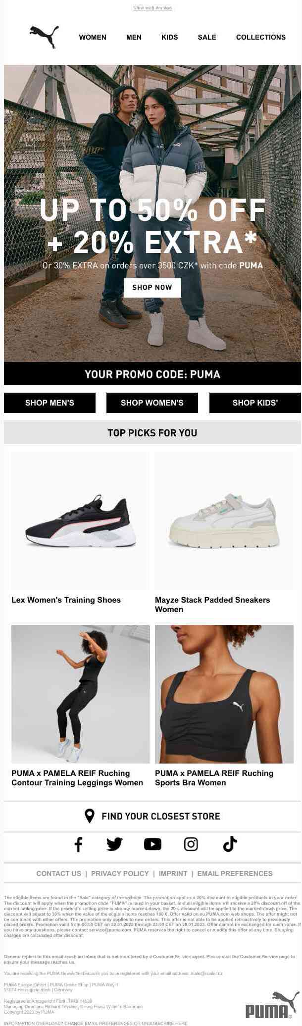 Live Now: The PUMA End of Season Sale