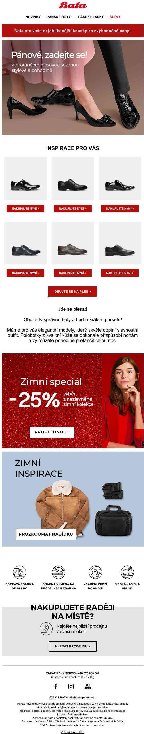 Nové | Speciální kolekce plesové obuvi Baťa >