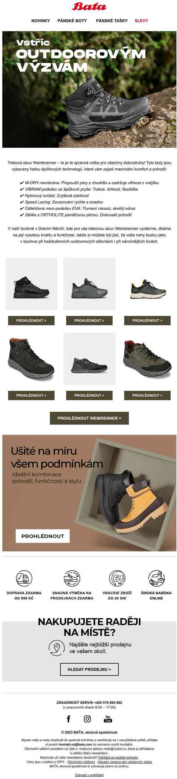 Nová kolekce prémiové trekové obuvi Weinbrenner – objevte maximální funkčnost a komfort
