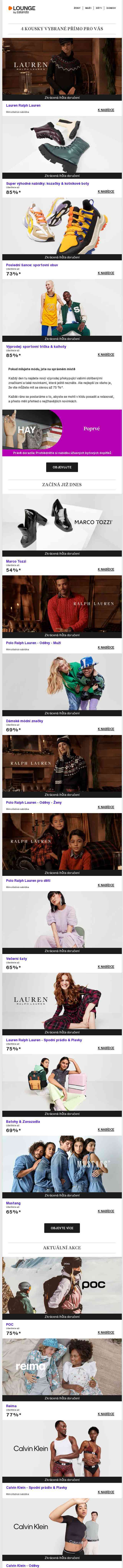 Lauren Ralph Lauren, Marco Tozzi & Polo Ralph Lauren ⎪ Vstupte a objevte víc ➜