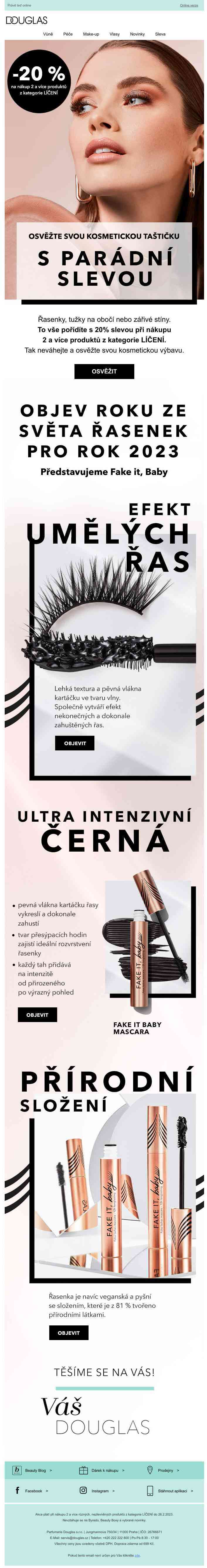 Čas na změnu je tu! S 20% slevou