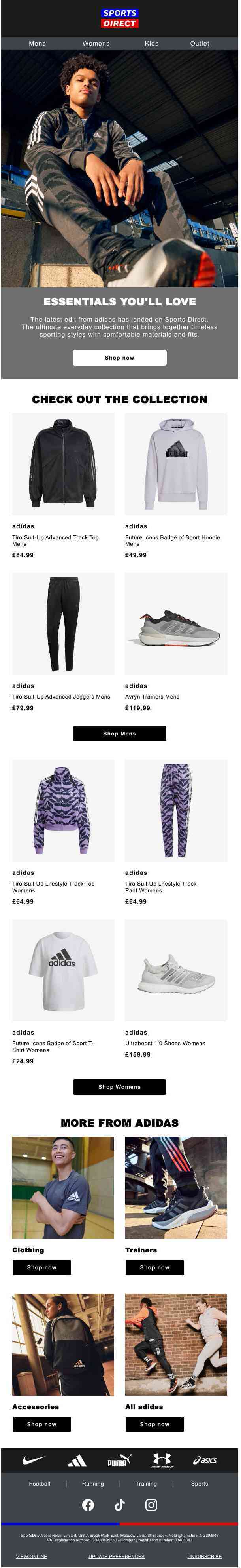 New In: adidas sportswear edit 🤩