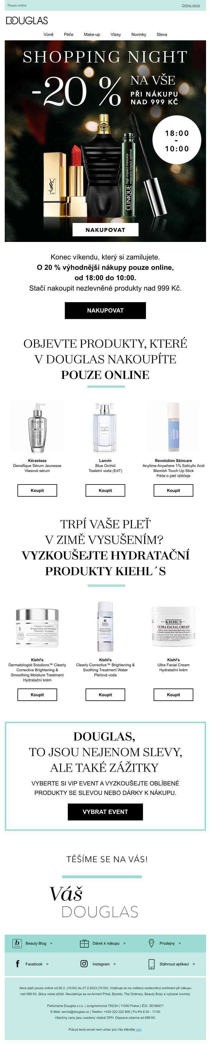 Radost z konce víkendu? Proč ne! 20% sleva je tu