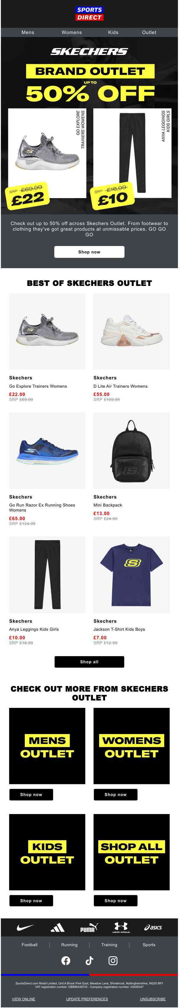 Just in 🔊 Up to 50% off Skechers