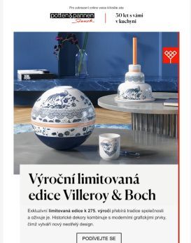 Villeroy & Boch výroční kolekce Jubilee 275!