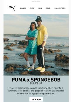 PUMA x Spongebob: The New Collection!