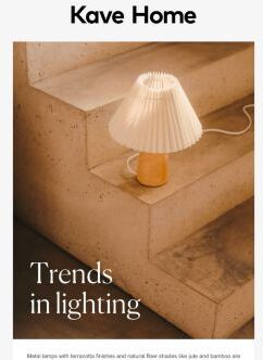 Indoor and outdoor lighting trends