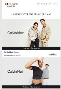 Calvin Klein Jeans & Calvin Klein ⎪ Velké styly, malé ceny