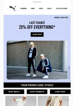 Ends At Midnight: 25% OFF EVERYTHING*